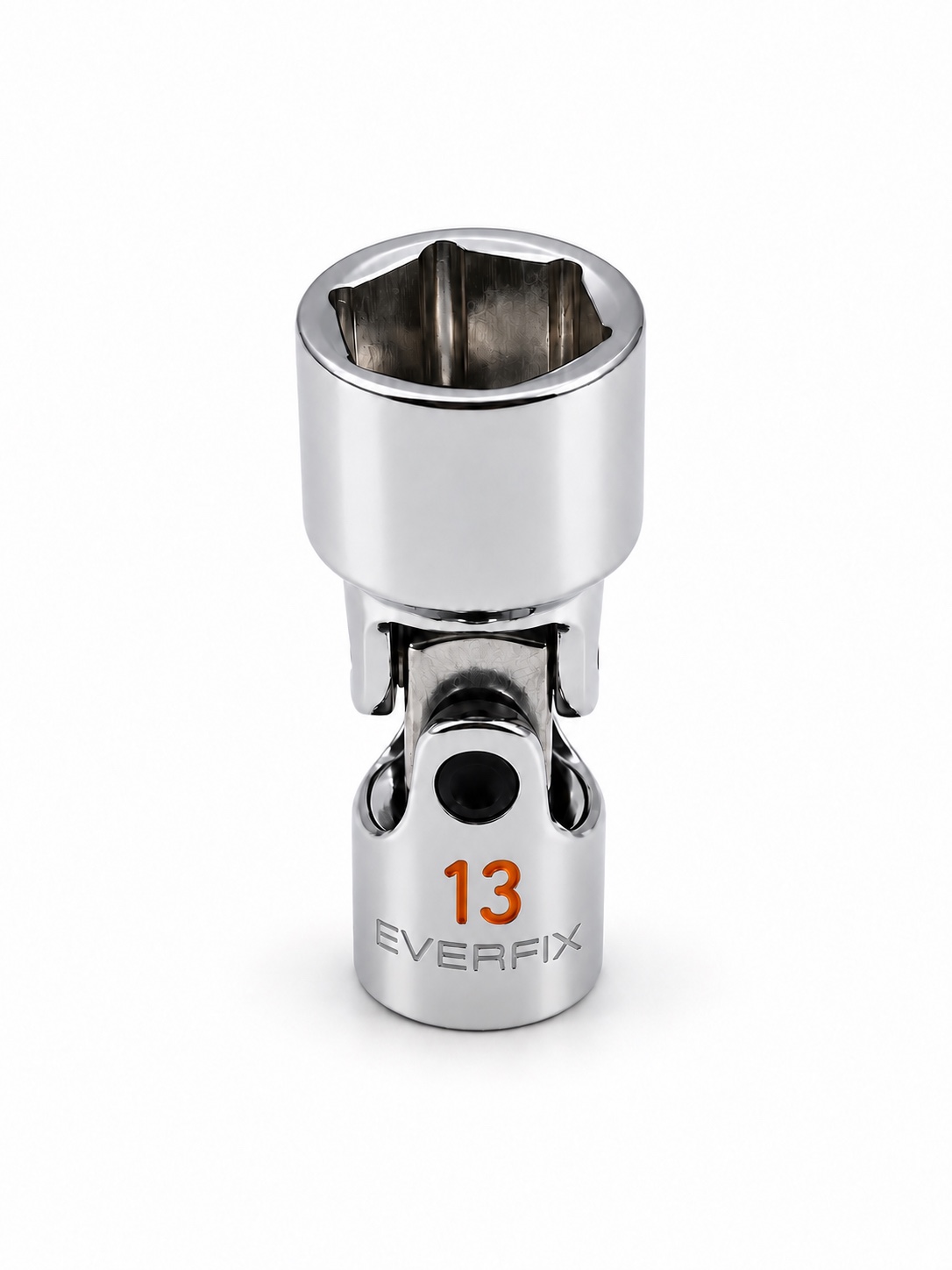 LY Tools 1/4-inch chrome 6-point universal socket · 13 mm