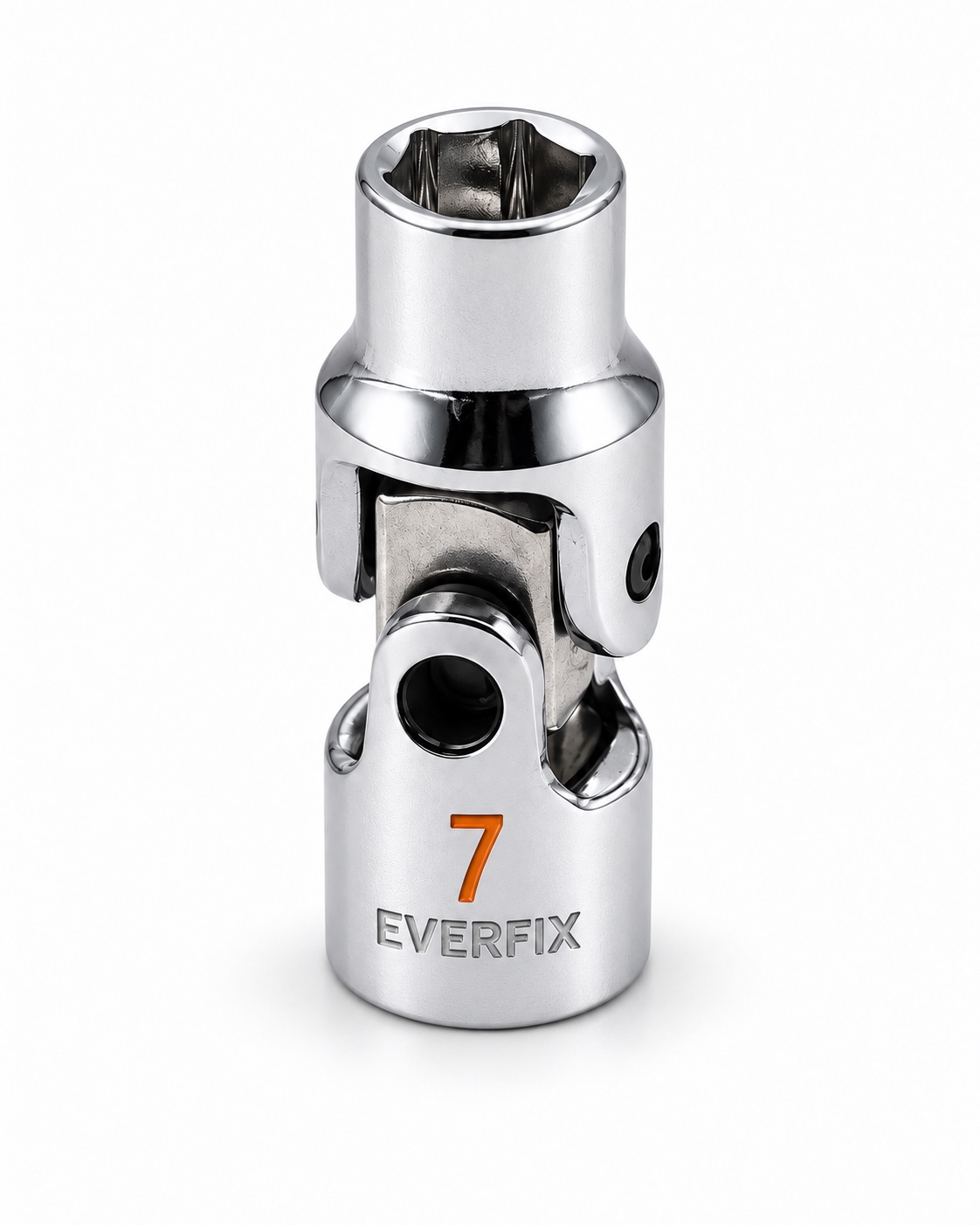 LY Tools 1/4-inch chrome 6-point universal socket · 7 mm