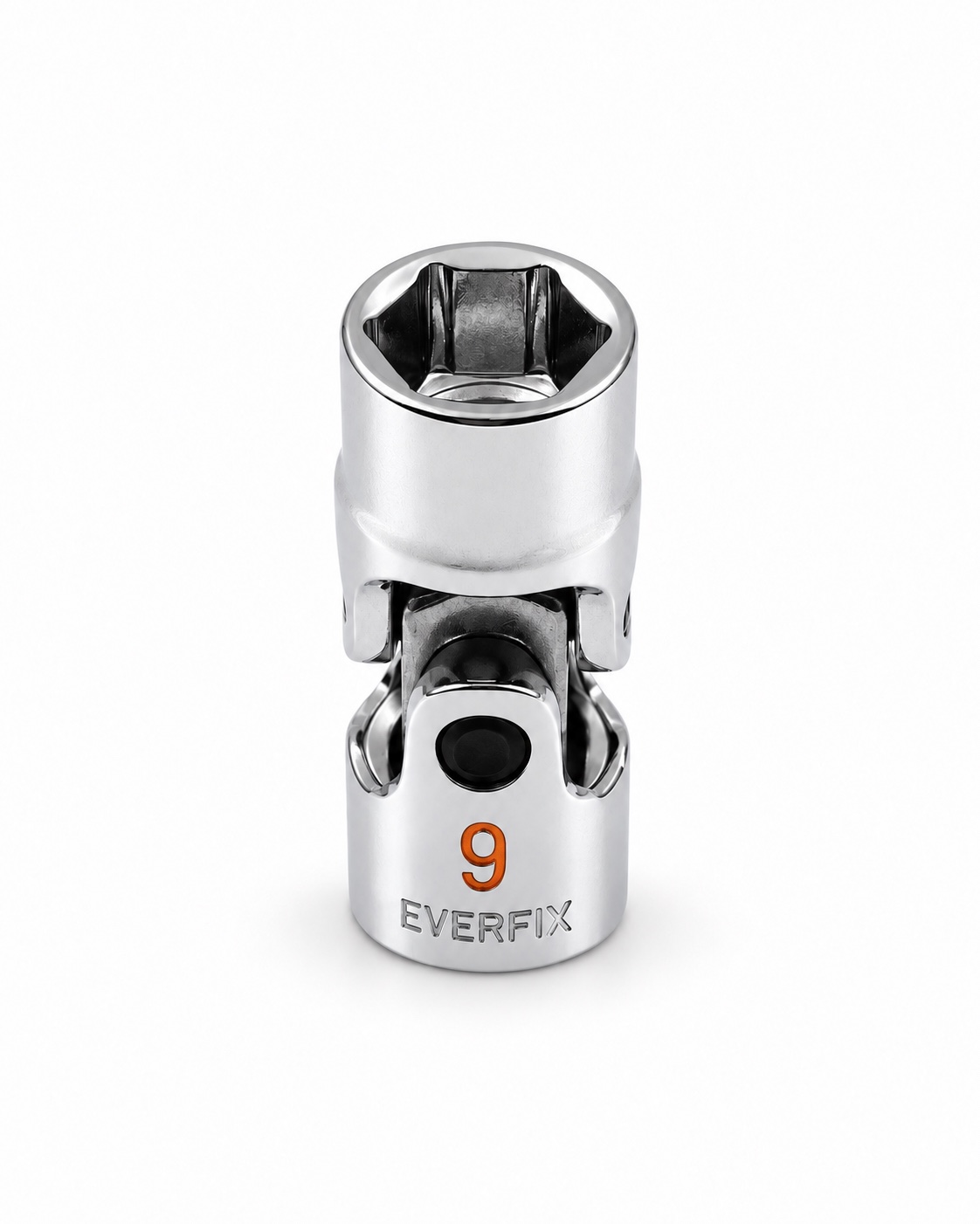 LY Tools 1/4-inch chrome 6-point universal socket · 9 mm
