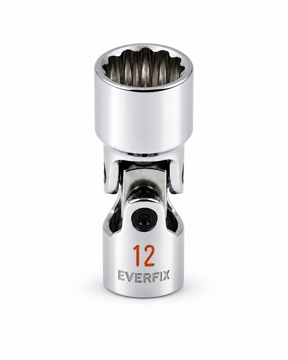LY Tools 1/4-inch chrome 12-point universal socket · 12 mm