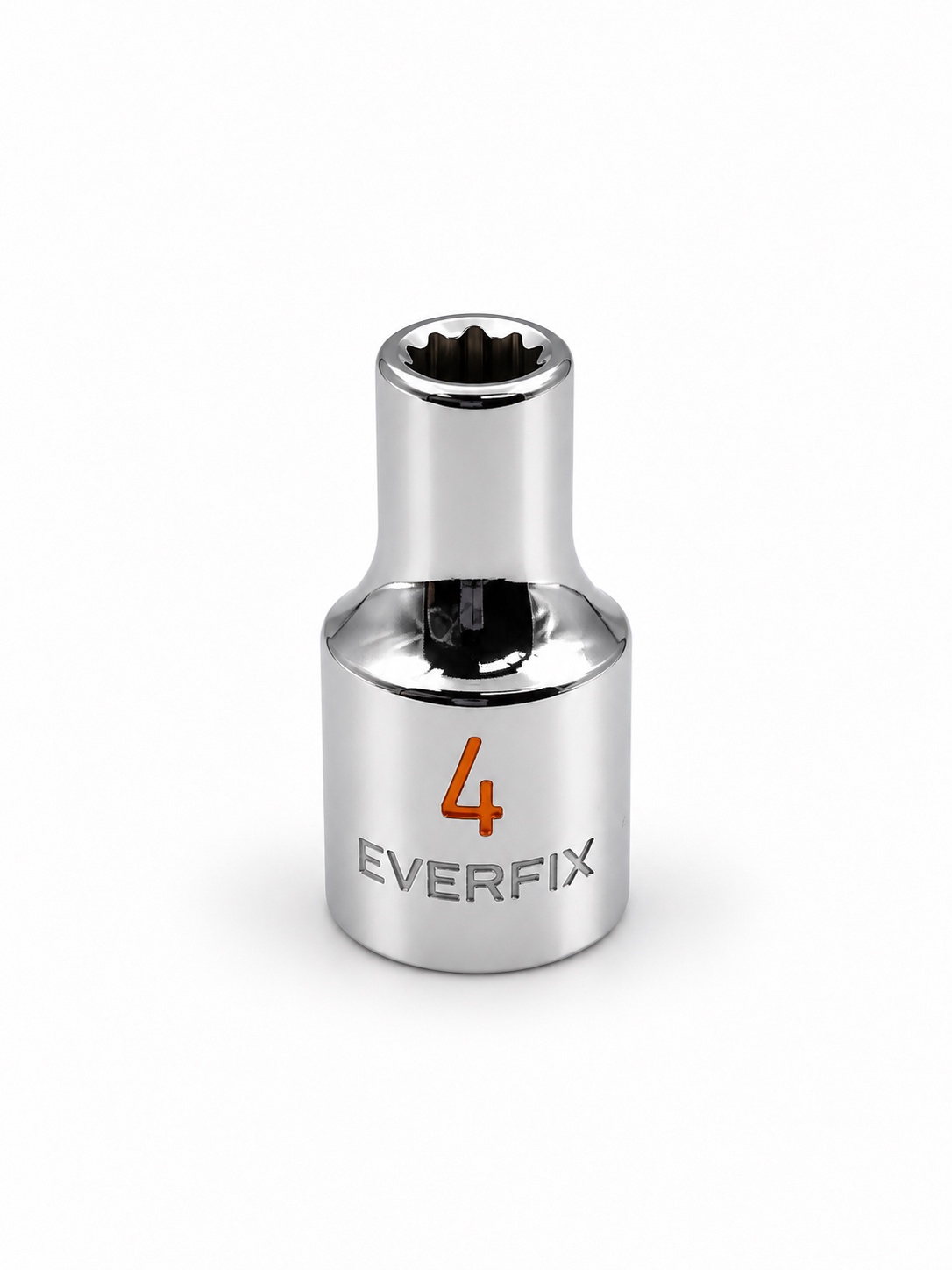 LY Tools 1/4-inch chrome 12-point short socket · 4 mm