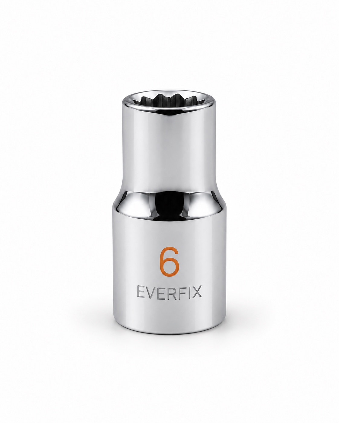 LY Tools 1/4-inch chrome 12-point short socket · 6 mm