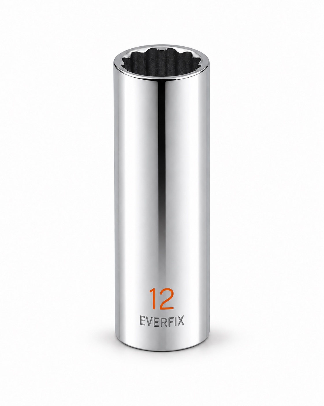 LY Tools 1/4-inch chrome 12-point deep socket · 12 mm