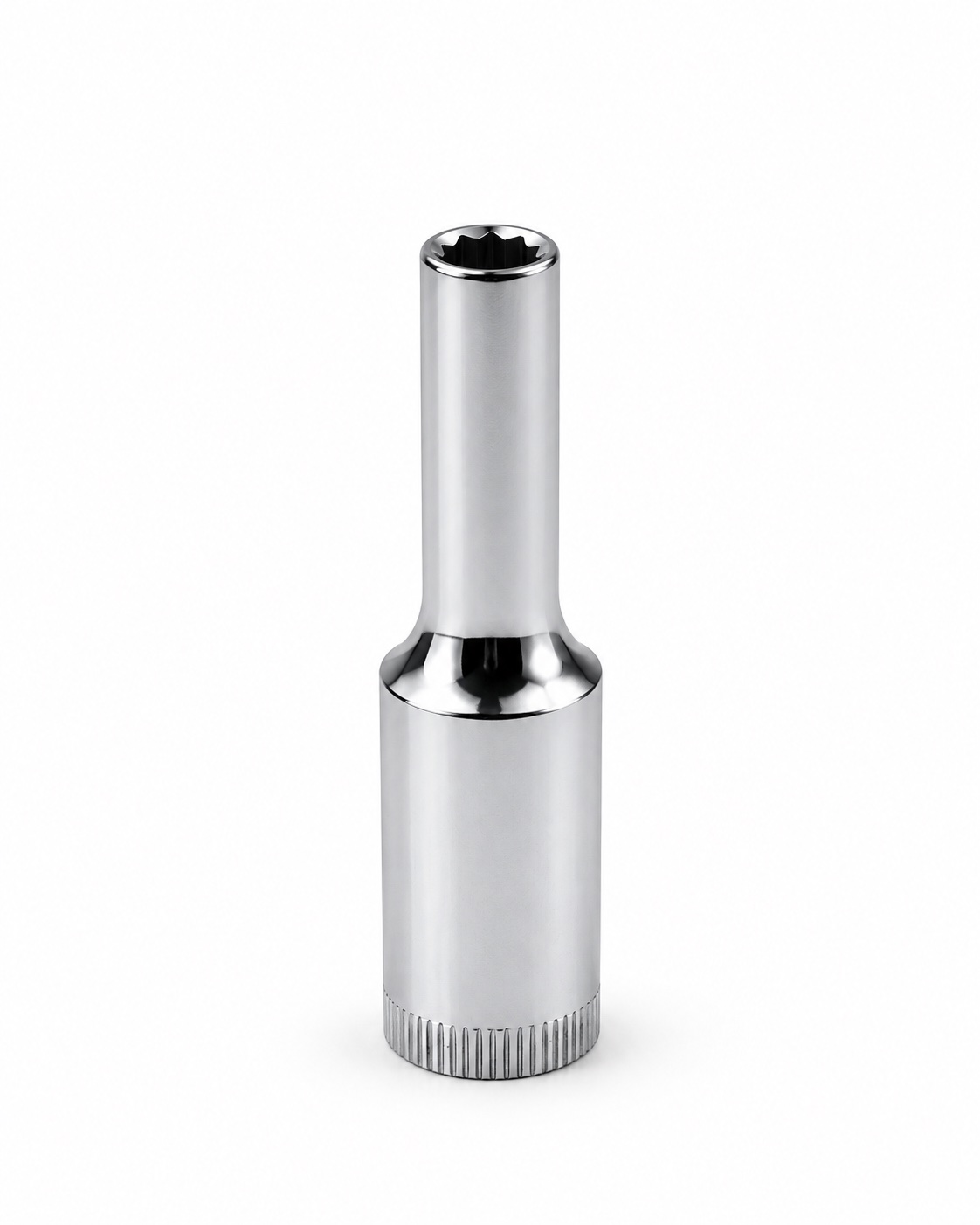 LY Tools 1/4-inch chrome 12-point deep socket · 4 mm