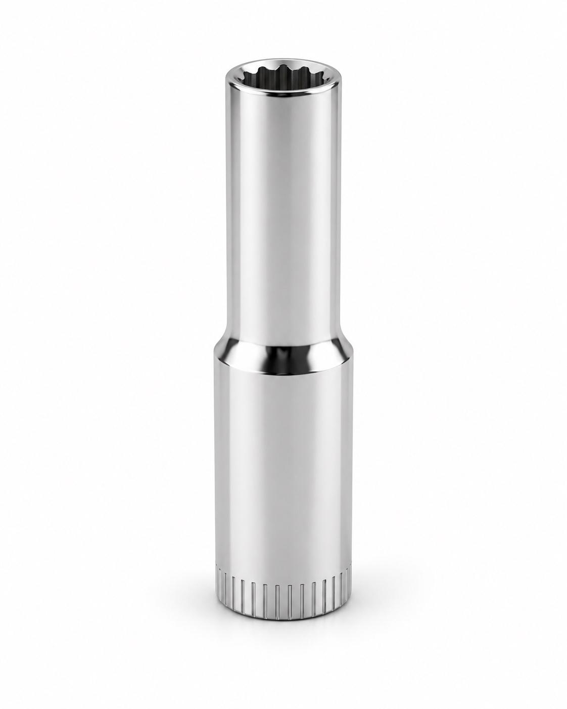LY Tools 1/4-inch chrome 12-point deep socket · 6 mm